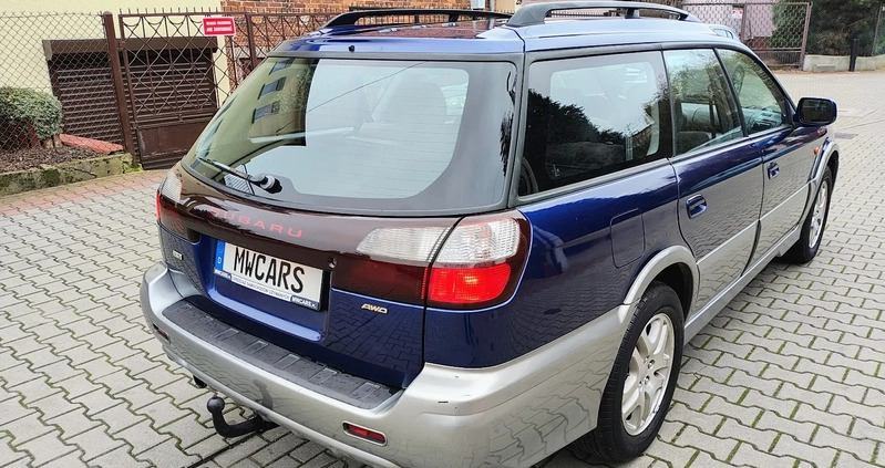 Subaru Outback cena 15900 przebieg: 184056, rok produkcji 2002 z Kalisz małe 172